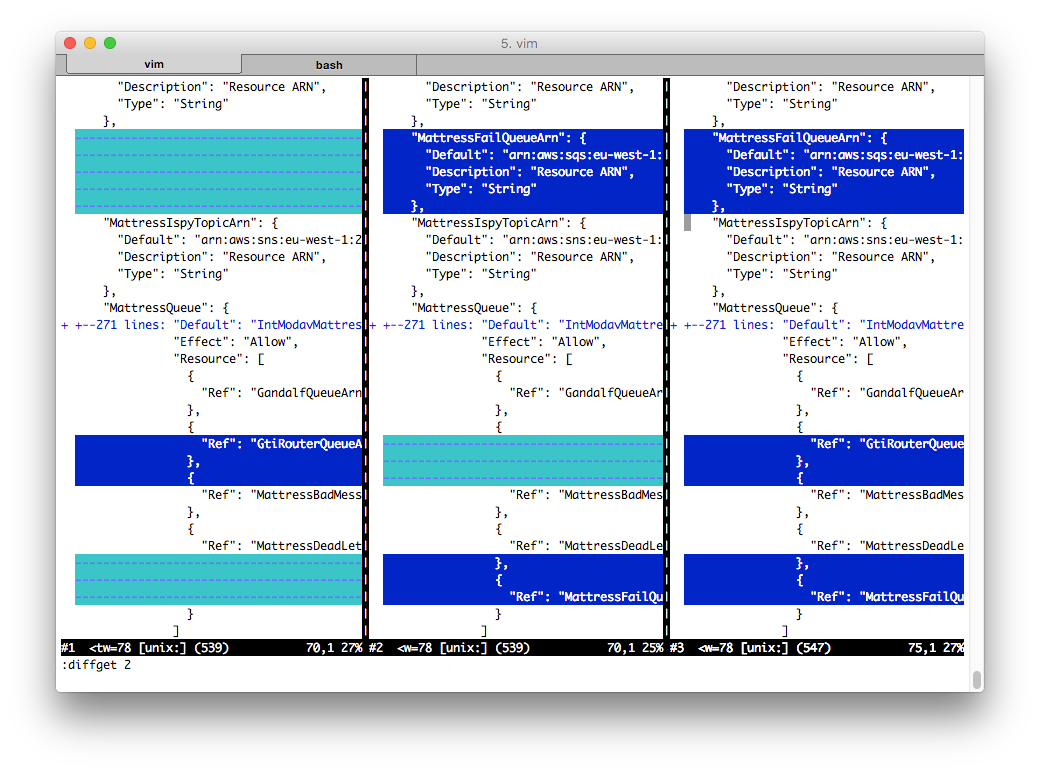 screenshot of a terminal session