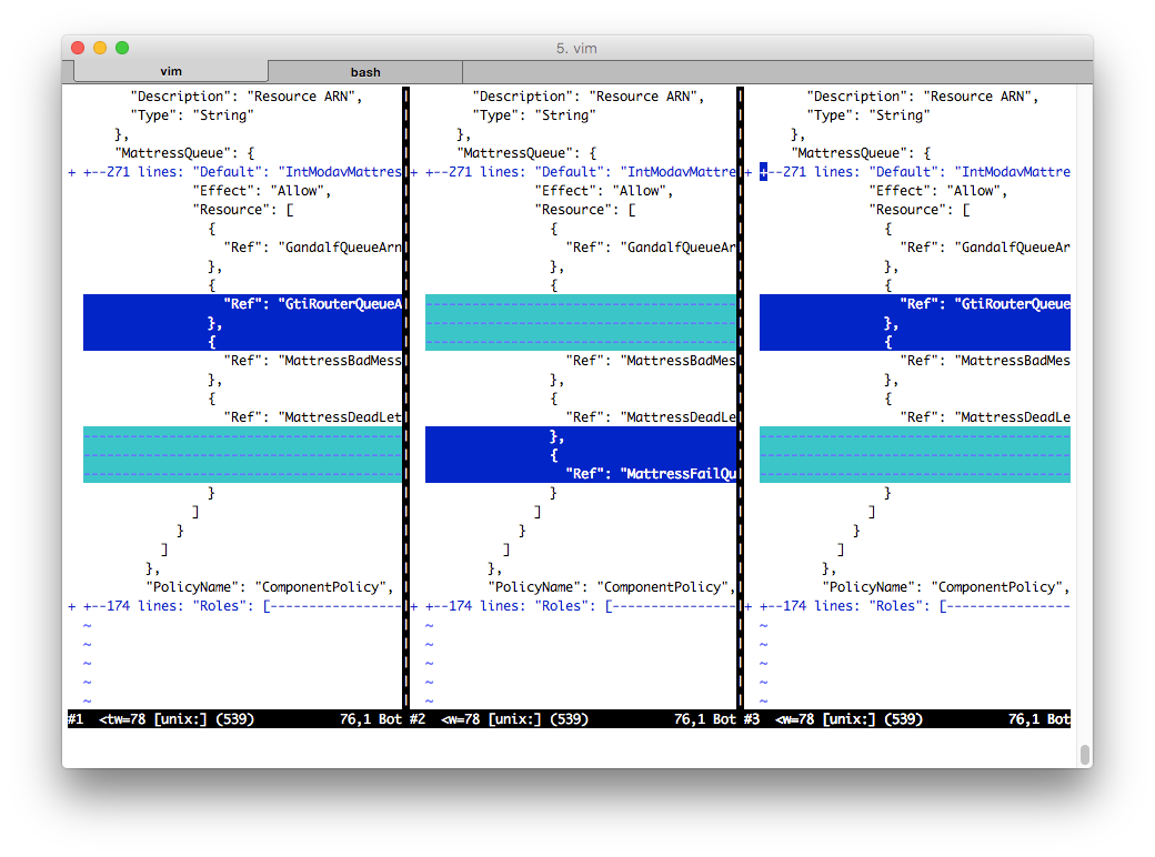 screenshot of a terminal session