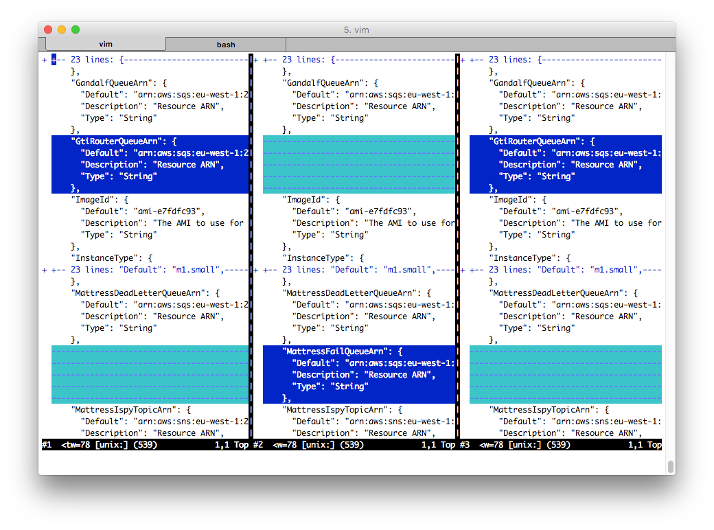 screenshot of a terminal session